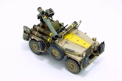 AFV Club AF35S97 1:35 M38A1/CJ-5 Anti-Tank Missile Vehicle Artillery Model Kit • $37.94