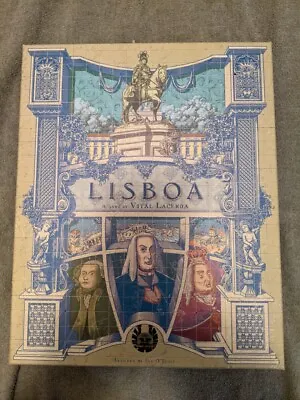 Lisboa Deluxe Edition A Game By Vital Lacerda - New - Shrink Wrap Missing • $165