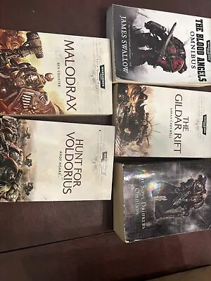 Warhammer 40K Novel Lot • $20