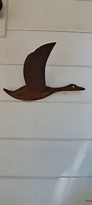 Vintage Wooden/metal Duck Wall Decor • $9.99