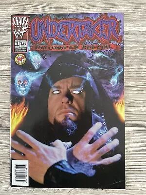 Issue 1 WWF Comic October 1999 UNDERTAKER HALLOWEEN SPECIAL Edition Chaos Comics • £9.99