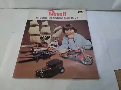 £24.99 • Buy Vintage Rare Revell Construction Model Kit Catalogue From 1971 With Price...