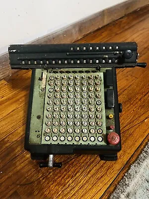Antique Monroe Adding Machine Calculator Released During The 1920s To 1960s • $79.95