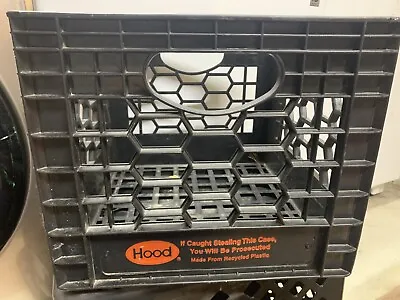 Vintage Hood Dairy Hard Plastic Milk Crate 13x13x11  Mfg. Date 10/2020 EXC COND • $19.90