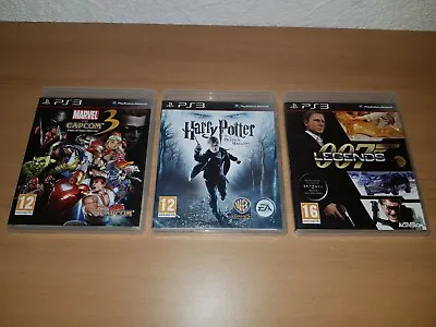 £18.99 • Buy 3 X PS3 Games - Marvel Vs Capcom Two Worlds, 007 Legends, Harry Deathly Hallows