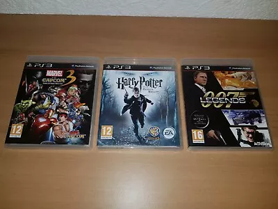 £18.99 • Buy 3 X PS3 Games - Marvel Vs Capcom Two Worlds, 007 Legends, Harry Deathly Hallows