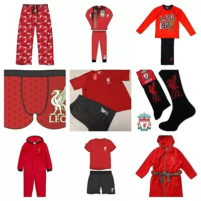 £11.50 • Buy Liverpool FC Pyjamas / Boxer Shorts  / Lounge Pants  / LFC Crest Socks 