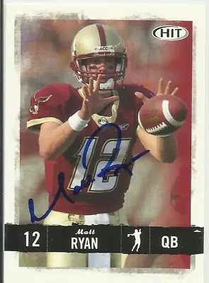 2008 Sage Hit #12 Matt Ryan Rookie Signed Card Auto Autograph $RARE$ FALCONS BC • $14.99