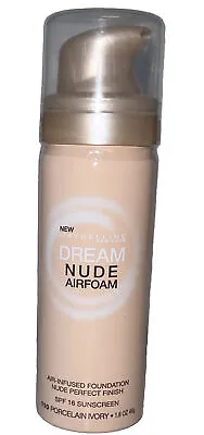 Maybelline New York Dream Airfoam Foundation #110 PORCELAIN IVORY (New/Sealed) • $14.97