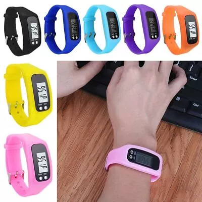 LCD Display Wrist Watch Pedometer Exercise Pedometer  Adult Kid Sport Supplies • $10.11