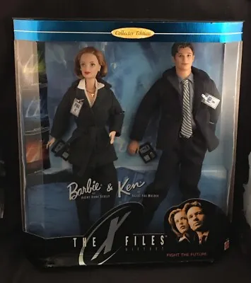 The X Files Gifset With Barbie As Agent Scully & Ken As Agent Mulder~1998 • $47.99