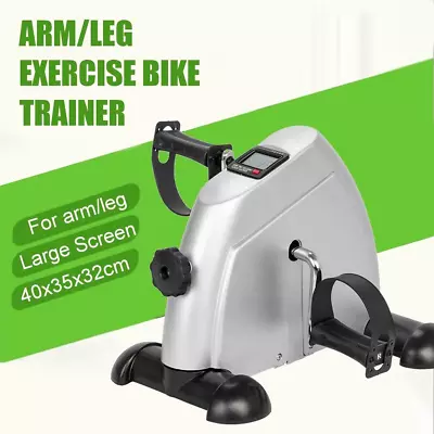 Portable Home Cardio Mini Stepper Pedal Exercise Bike Cycle Leg Equipment Sports • $39.46