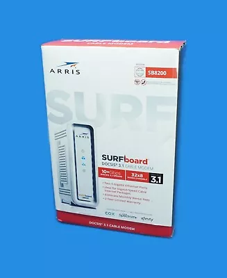 Arris SB8200 Surfboard DOCSiS 3.1 Cable Modem • $29.99