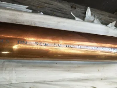  Copper Straight Pipe For Refrigeration Still Reflux Or Pot Column  • $64.90