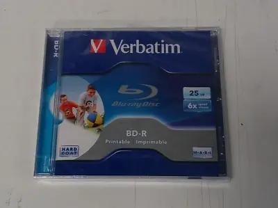 £12 • Buy Verbatim 43712 BD-R 8x 25GB Blu-ray Discs In Jewel Cases