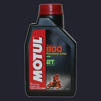 Motul 800 2T Synthetic Engine Oil Cobra 50 50cc DRR Apex KTM KX Polini CX MX  • $22.99