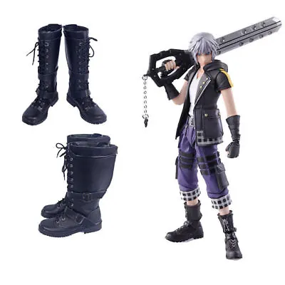 2018 New Kingdom Hearts 3 Bring Arts Riku Cosplay Boots Shoes Halloween • $51.99