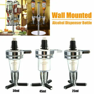 £10.99 • Buy Bar Butler Wall Mounted Wine Alcohol Liquor Cocktail Beer Shot Dispenser Bottle