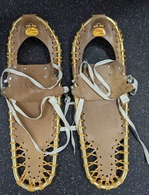 Vintage SHERPA SNOW CLAW Snowshoes With Original Bindings 9 X26  • $68.50