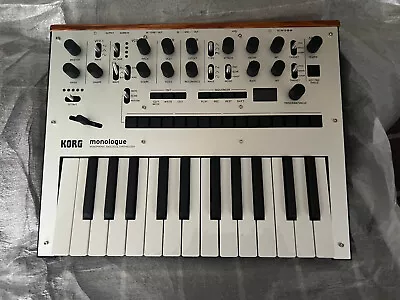 Korg Monologue Monophonic Analogue Synthesizer (Silver) ONLY BOX DAMAGED  • $530