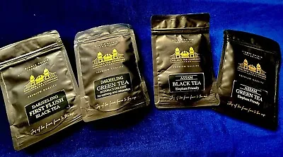 Pure Natural And Organic Luxury  Darjeeling And Assam Tea- Assorted Pack Of 4 • £10.46