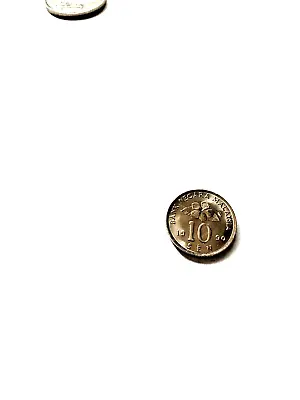 Malaysia 10 Sen 1990  Copper-Nickel  Proof • $4.76