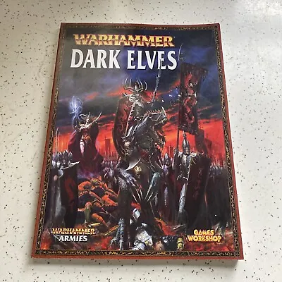 Warhammer Armies Dark Elves Codex Book Games Workshop • £19.79