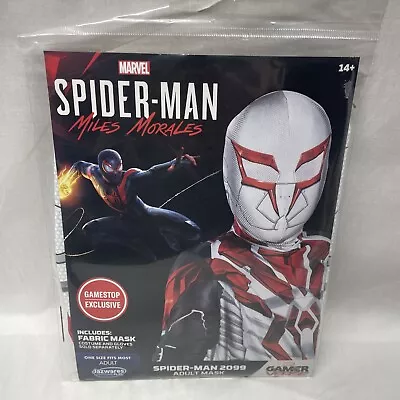 Jazwares Marvel Spider-Man 2099 Adult Mask Accessory Gamestop Exclusive New • $9.99