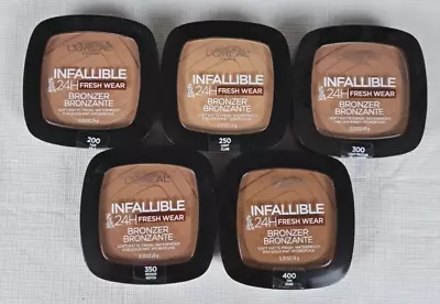 L'Oreal Infallible 24HR Fresh Wear Soft Matte Finish Bronzer   Choose Your Shade • $8.95