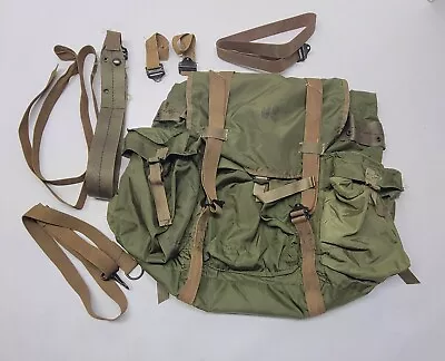 Original Vietnam Era 1967 Nylon Lightweight Rucksack W/ Straps • $300