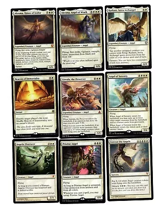 ANGELS ASSEMBLE!-100 Card EDH-Magic Commander Deck-RaresMYTHICS Mtg RTP • $159.99