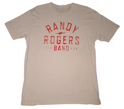 $17.99 • Buy T-Shirt: RANDY ROGERS BAND  - Texas USA - Red Dirt Country - Size XL