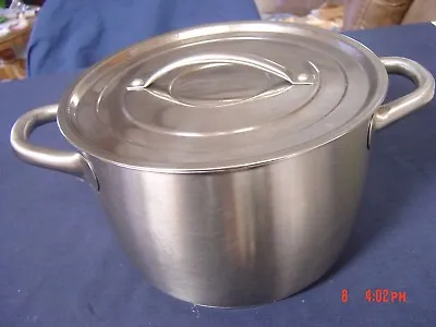 IKEA STAINLESS STEEL 5 Qt Stock Pot  WITH COVER 365 IKEA • $29.99