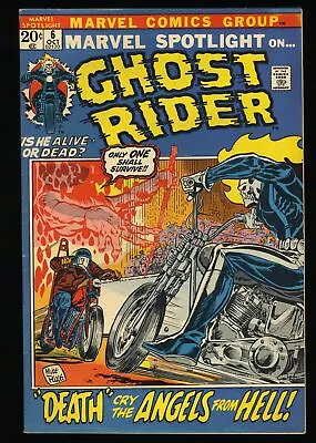 Marvel Spotlight #6 VF- 7.5 2nd Full Appearance Of Ghost Rider! Marvel 1972 • $122