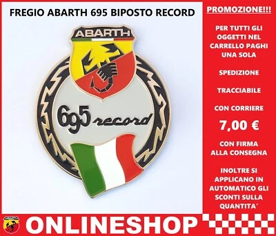 Logo Emblema Para Fiat Abarth | Cuotas Sin Interés - Foto 6