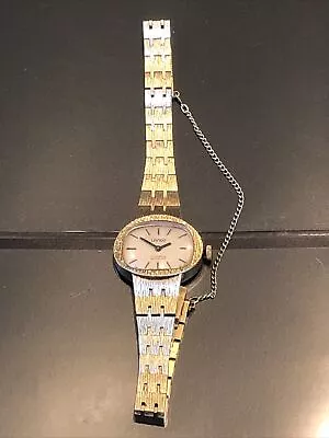 Lanco Women’s Gold 17 Jewels Incabloc Swiss Made Watch Vintage Rare Model • £7.99