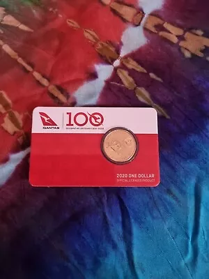 1x 2020 $1 Qantas Carded Coin • $42