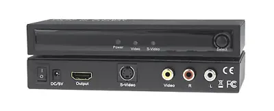 KanexPro Composite S-Video Audio To HDMI Converter HDCVRYW (FREE SHIPPING) • $40.50