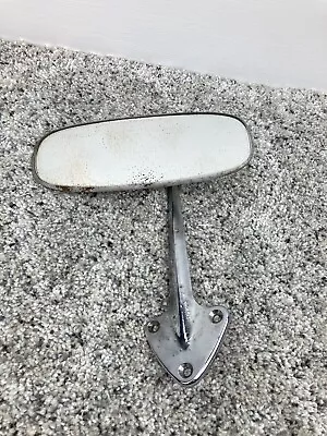 1965-1967 Volkswagen VW Bug Beetle Interior Rear View Mirror Chrome Offset • $23