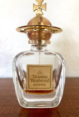 Vivienne Westwood BOUDOIR Eau De Parfum 1.7 Oz BOTTLE Collectible Small Amount • $75