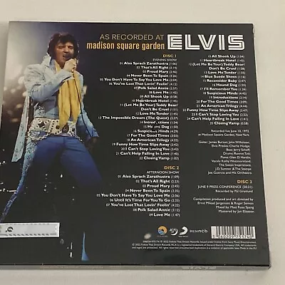 Elvis Madison Square Garden FTD Boxset Release / Sealed • $128.19