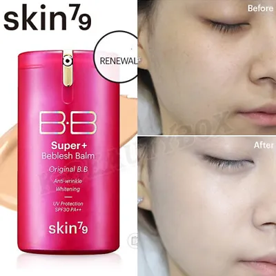 SKIN79 Super Plus Beblesh Balm Perfect Cover BB Cream PINK 40ml Foundation NEW • $29.98