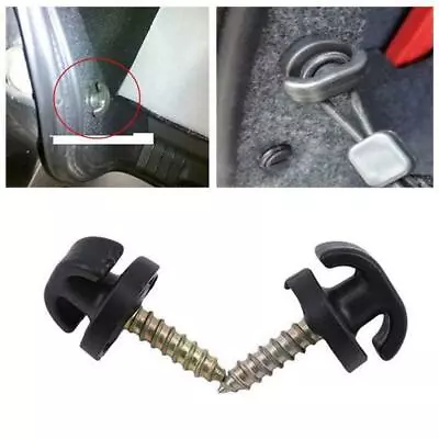 2x Car Rear Trunk Envelope Cargo Net Tie Down Hooks Clips Tool Auto Accessories • $4.59