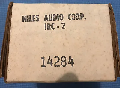 Niles Miniature Infrared Flasher IRC-2 MicroFlasher New Nos Sealed • $23.70