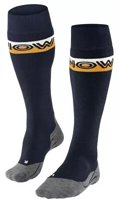 Falke Mens SK2 Intermediate Skiing Knee High Socks - Marine Blue • £34.95