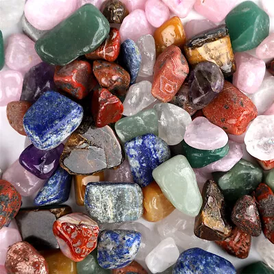 £15.96 • Buy 1kg Wholesale Tumbled Stones Bulk Mixed Crystals Gemstones 20-30mm Assorted Gems