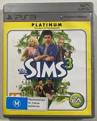 The Sims 3 -- Platinum Edition (Sony PlayStation 3) - Complete • $24.95