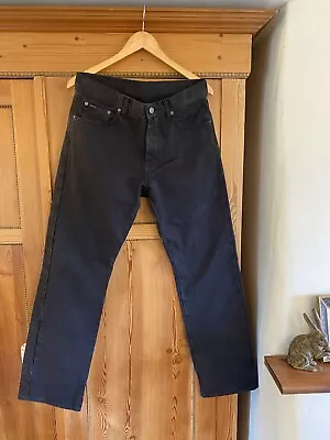 Quality Men's Black Gant Jason Jeans Regular Fit W32 L32 VGC • £15