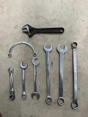 Mac Tools Wrench Lot Of 8 AWP8B Rwlf14 DA28 M17CW CL282 BL2428 CL26 HM1214 • $64.99