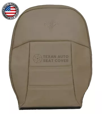 1999 To 2004 Ford Mustang V6 Base Passenger Lean Back Leather Seat Cover Tan • $189.99